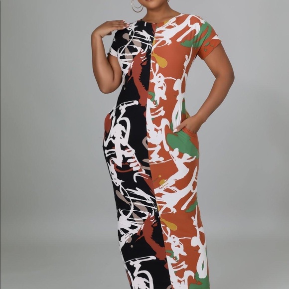 Graffiti Dress - Picture 1 of 8
